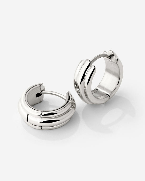 Halo Orecchini Argento
