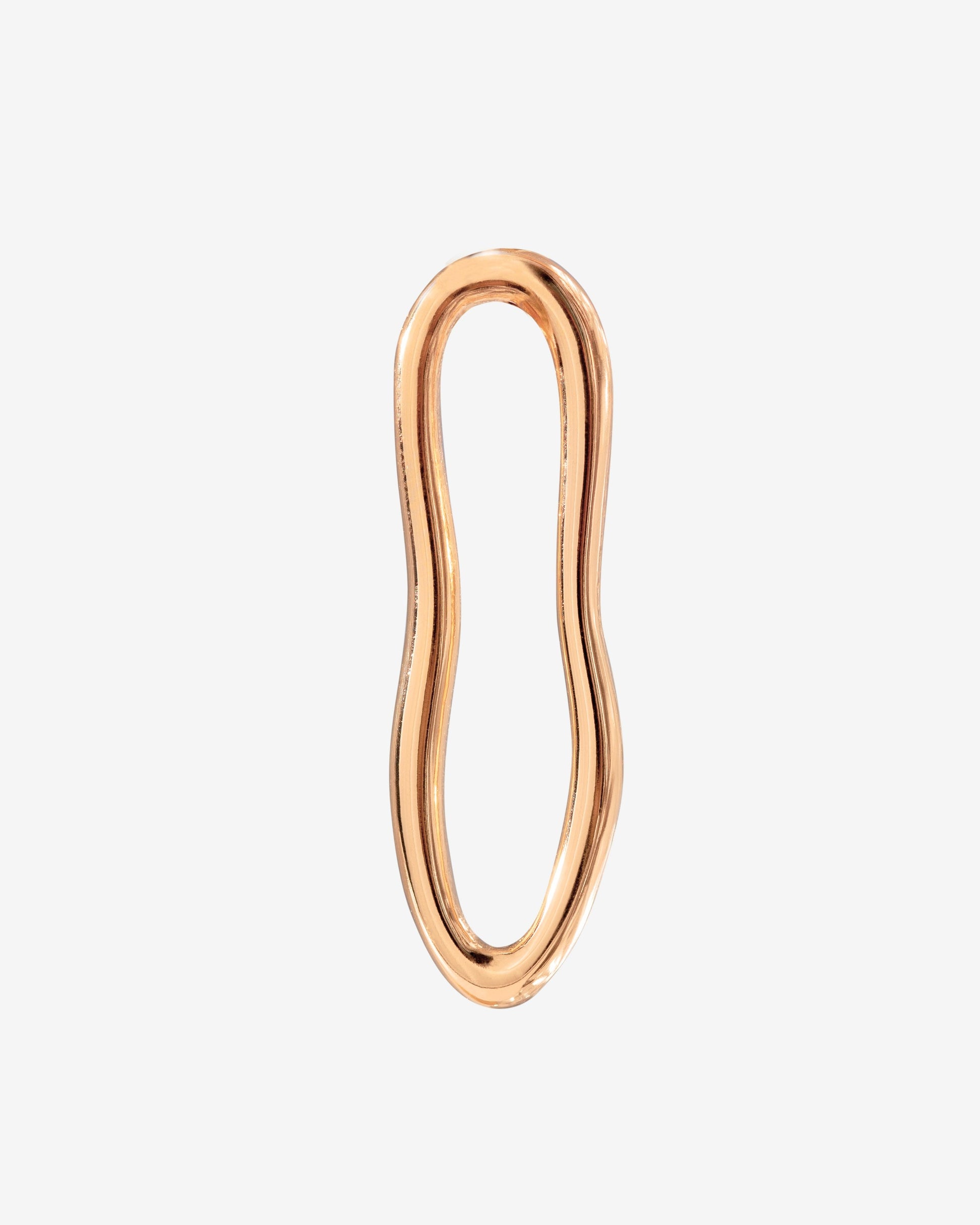 Blending Shapes Oval Hoop Set Baby Oro Rosa