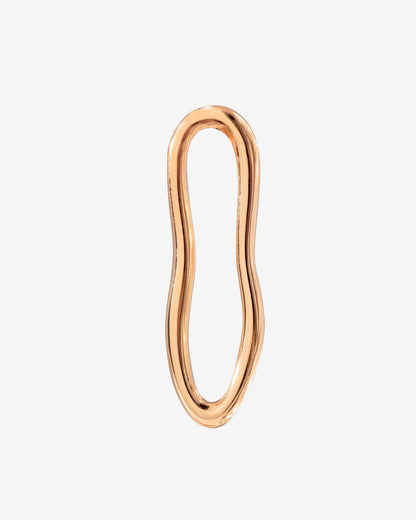 Blending Shapes Oval Hoop Set Baby Oro Rosa