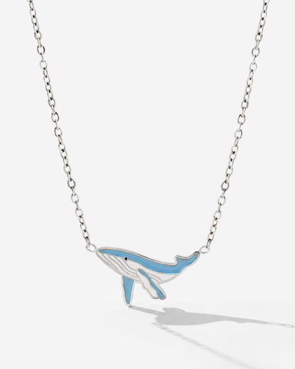 Blue Whale Collana