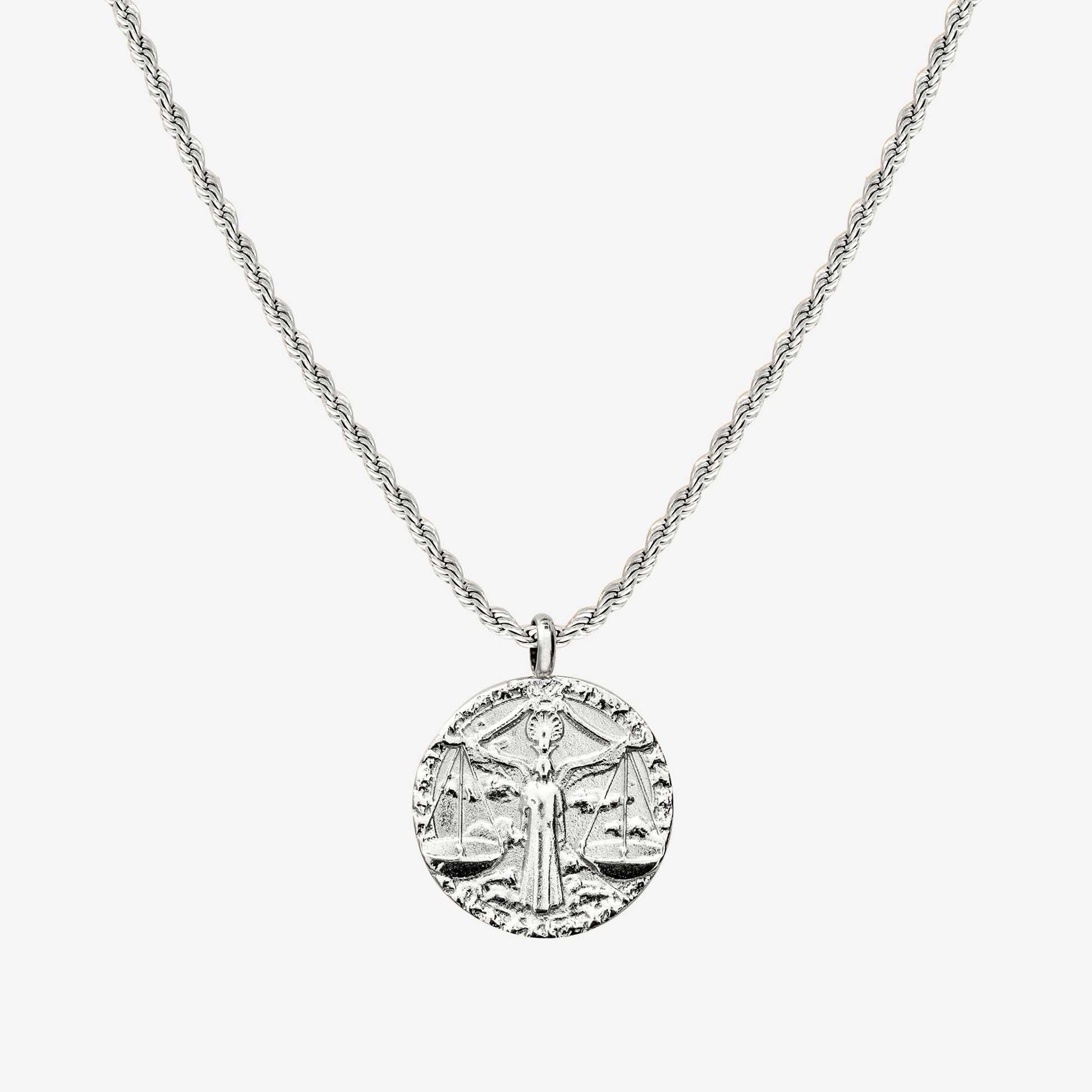 Zodiac Sign Collana Argento