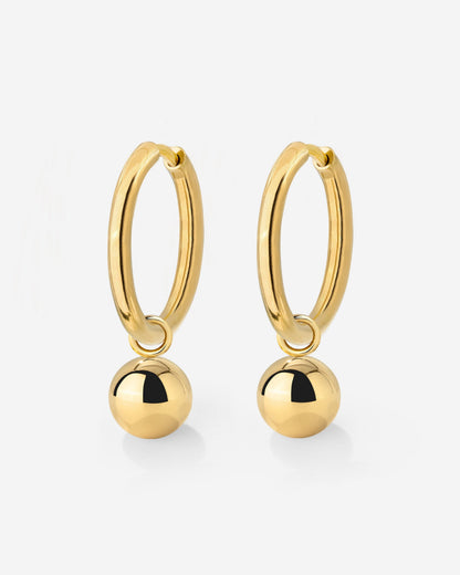 Bubbly Hoop Set Medium Oro