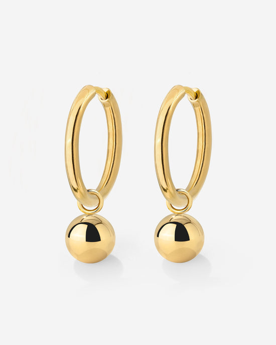 Bubbly Hoop Set Medium Oro