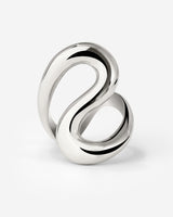 Coiled Anello Argento