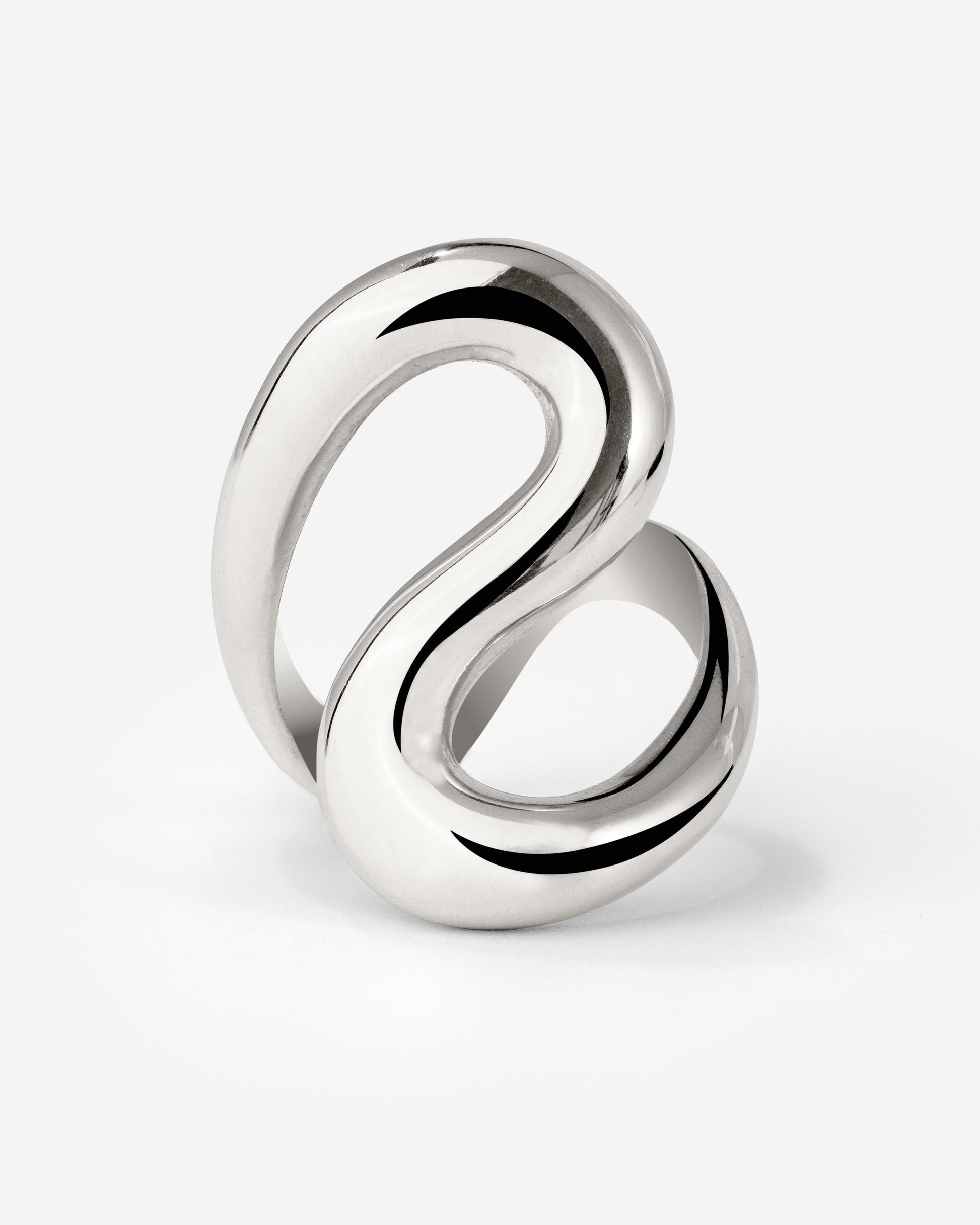 Coiled Anello Argento