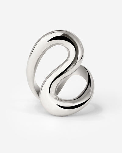 Coiled Anello Argento