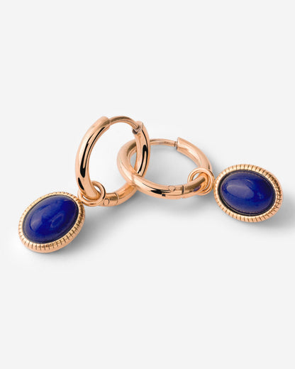 Deep Sea Hoop Set Small Oro Rosa