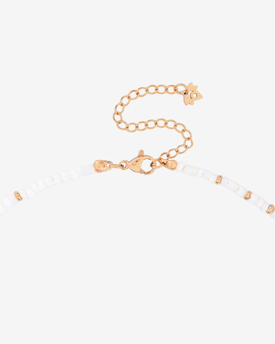 Puka Shell Collana Oro Rosa