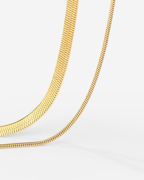 Snake Chain Bundle Oro