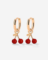 Very Cherry Hoop Set Baby Oro Rosa