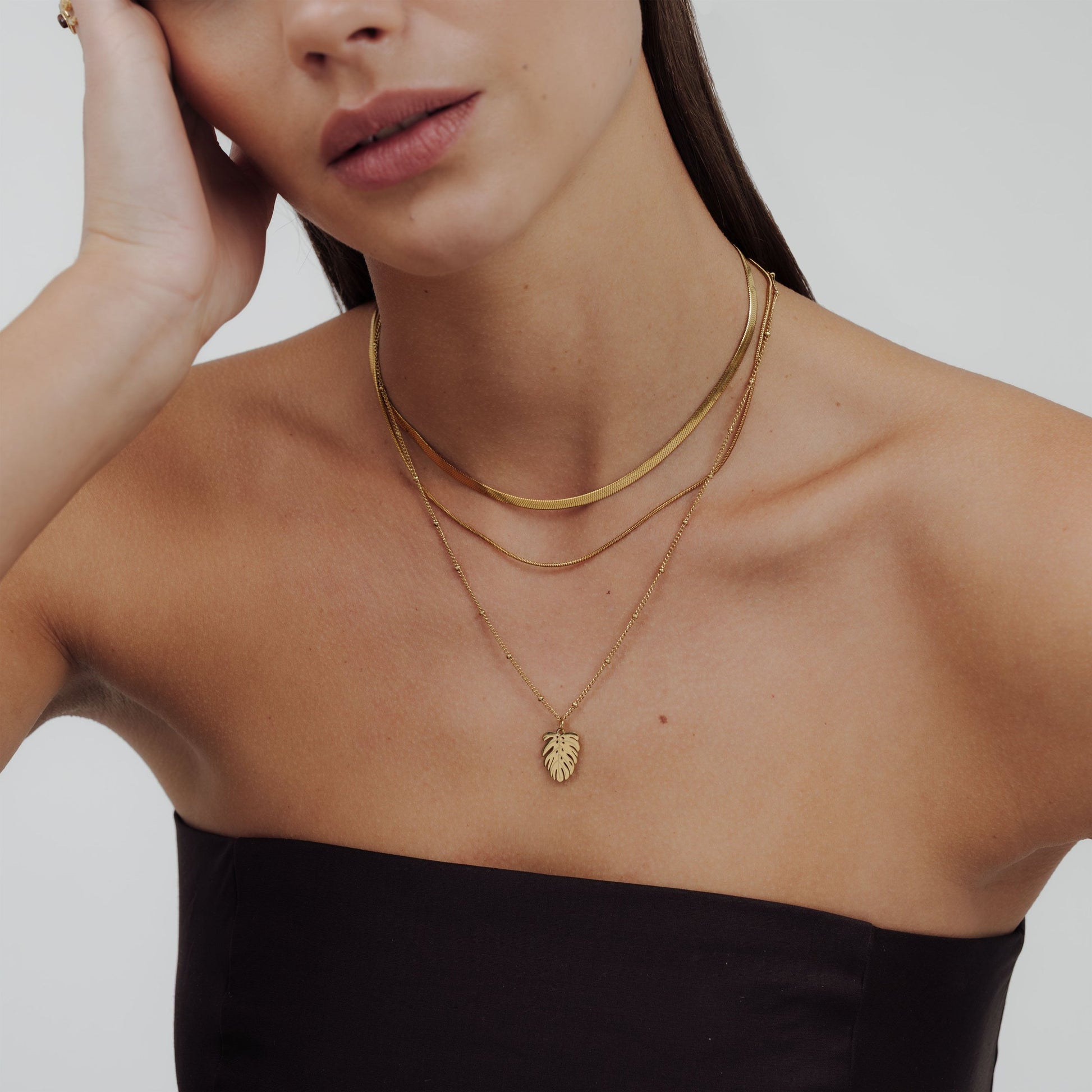 Snake Chain Double Collana Oro