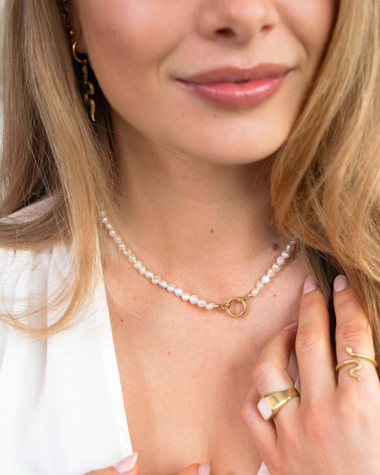 Lola Power Pearl Collana Oro