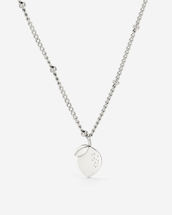 When Life gives you Lemons Collana Argento