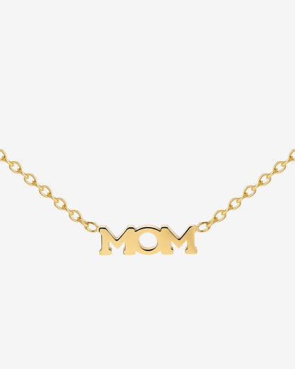Mom Forever Collana Oro
