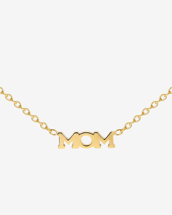 Mom Forever Collana Oro