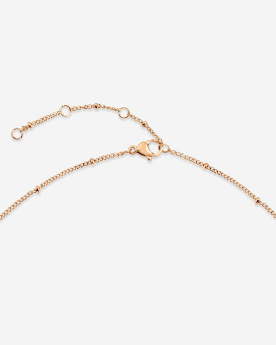 Tale as old as time Collana Oro Rosa