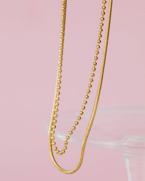 Duo Beads Collana Oro