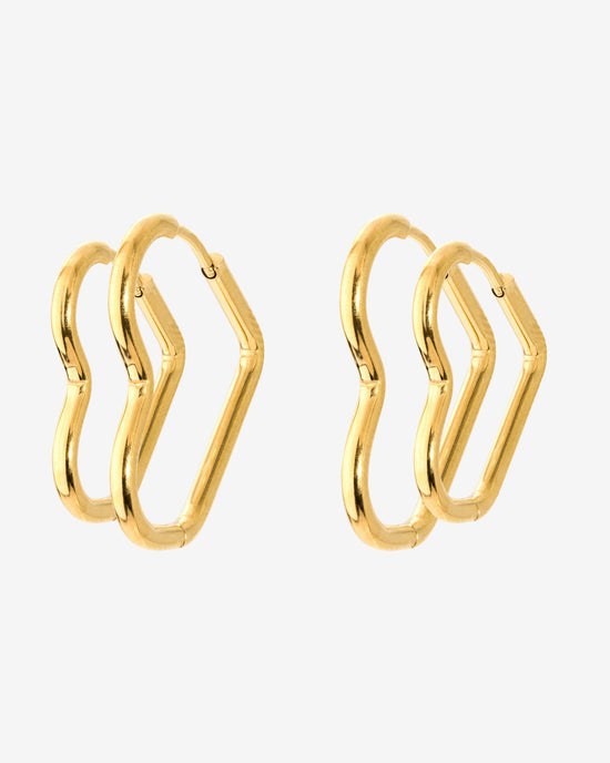 Heartily Hoop Set Oro