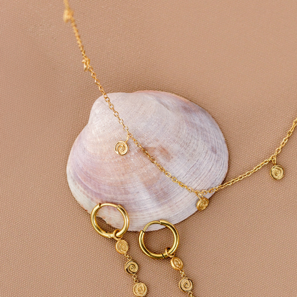 Swirl'n Choker Oro