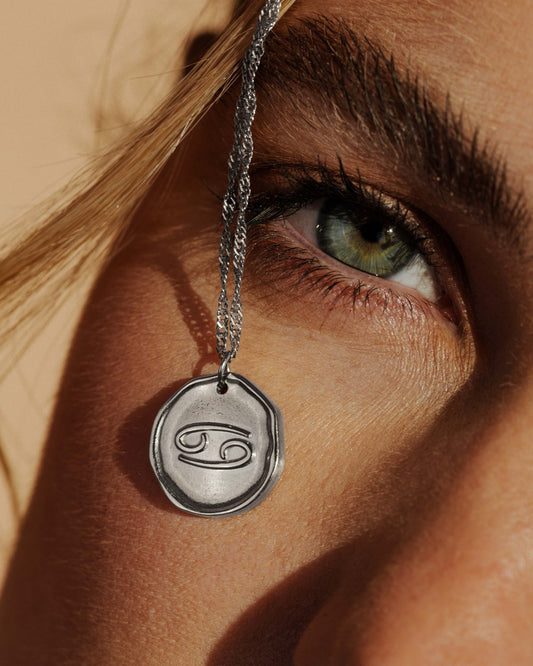 Zodiac Collana - Cancro Argento