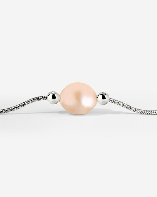 Blush Pearl Bracciale Argento