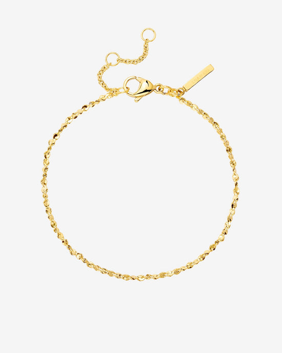 Tinsel Chain Bracciale Oro