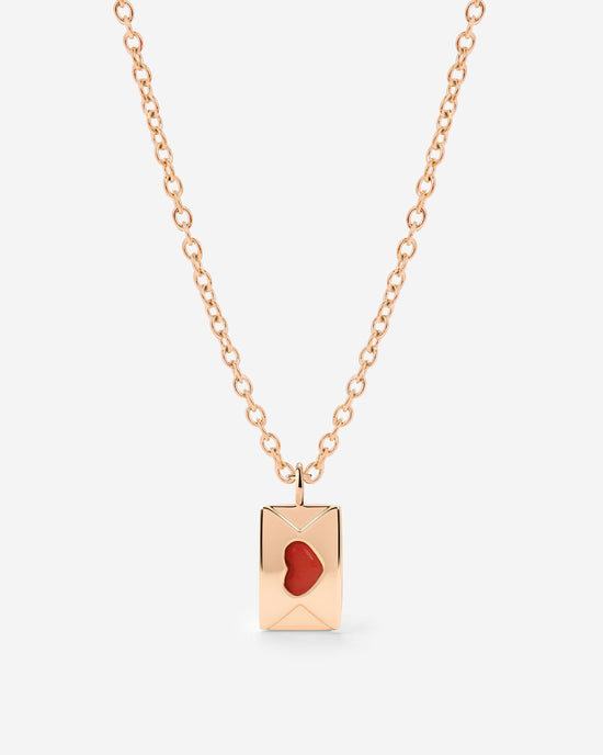 Love Letter Collana Oro Rosa