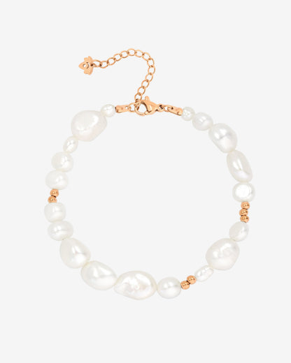 Little Big Pearl Bracciale Oro Rosa