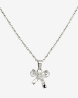 Pretty Ribbon Collana Argento
