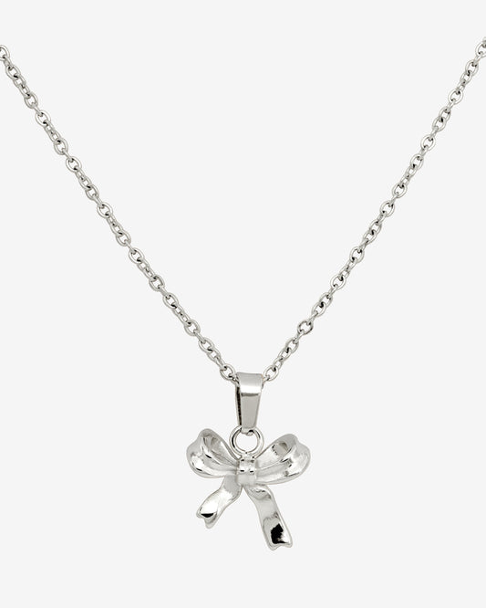 Pretty Ribbon Collana Argento