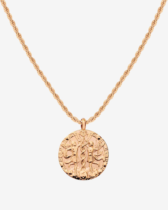 Zodiac Sign Collana Oro Rosa
