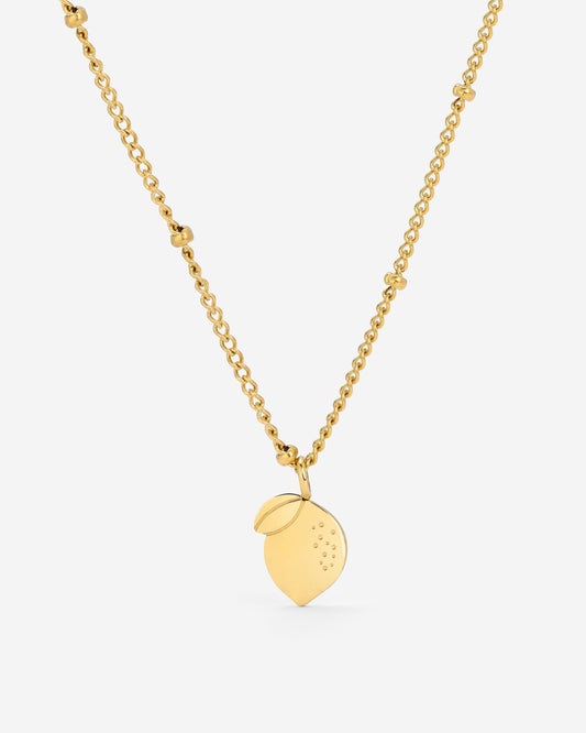 When Life gives you Lemons Collana Oro
