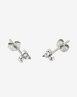 Luz Studs Argento