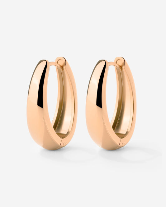 Seeker Orecchini Medium Oro Rosa