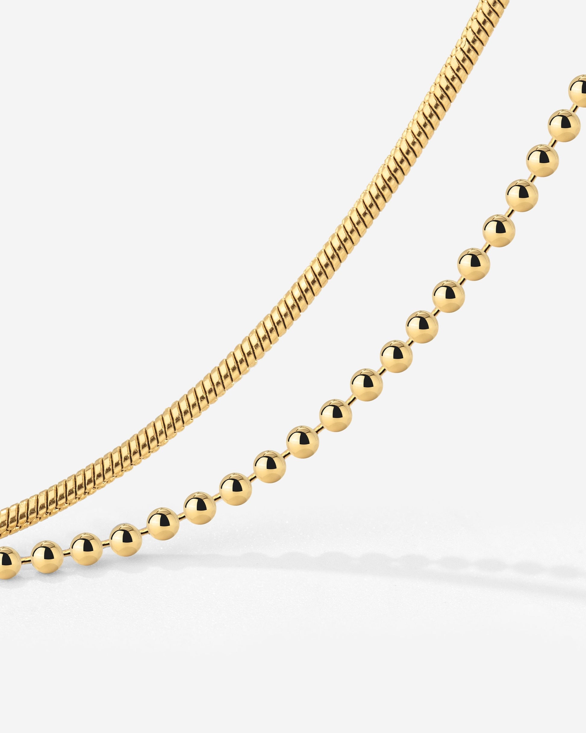 Duo Beads Bracciale Oro