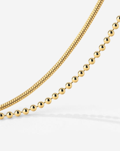 Duo Beads Bracciale Oro