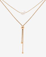 Minimalistic Elegance Necklace Bundle Oro Rosa