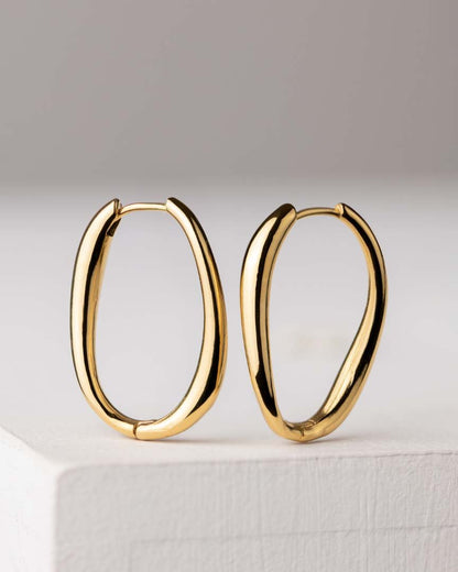 Timeless Oval Orecchini Argento