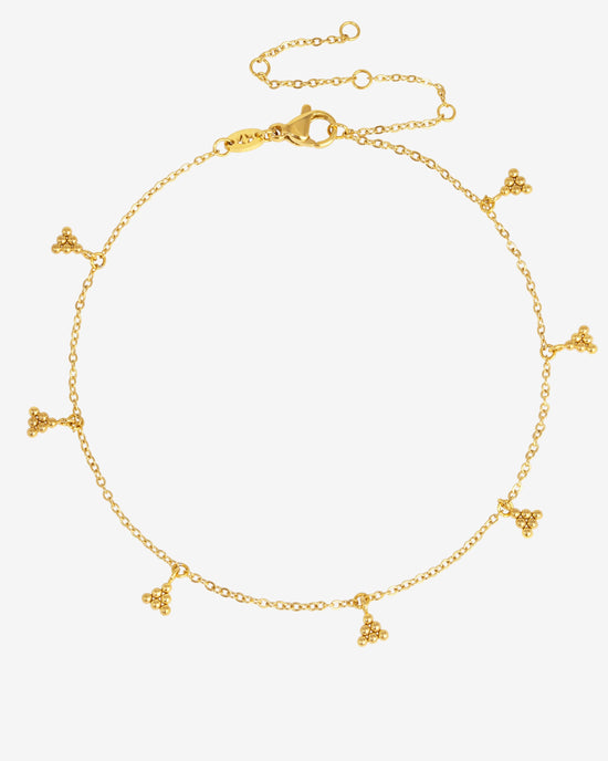 Tiny Beads Cavigliera Oro