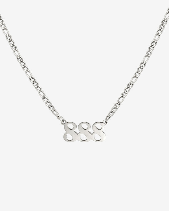 Angel Number Collana Argento
