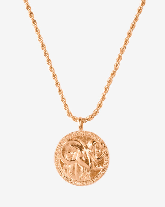 Zodiac Sign Collana Oro Rosa
