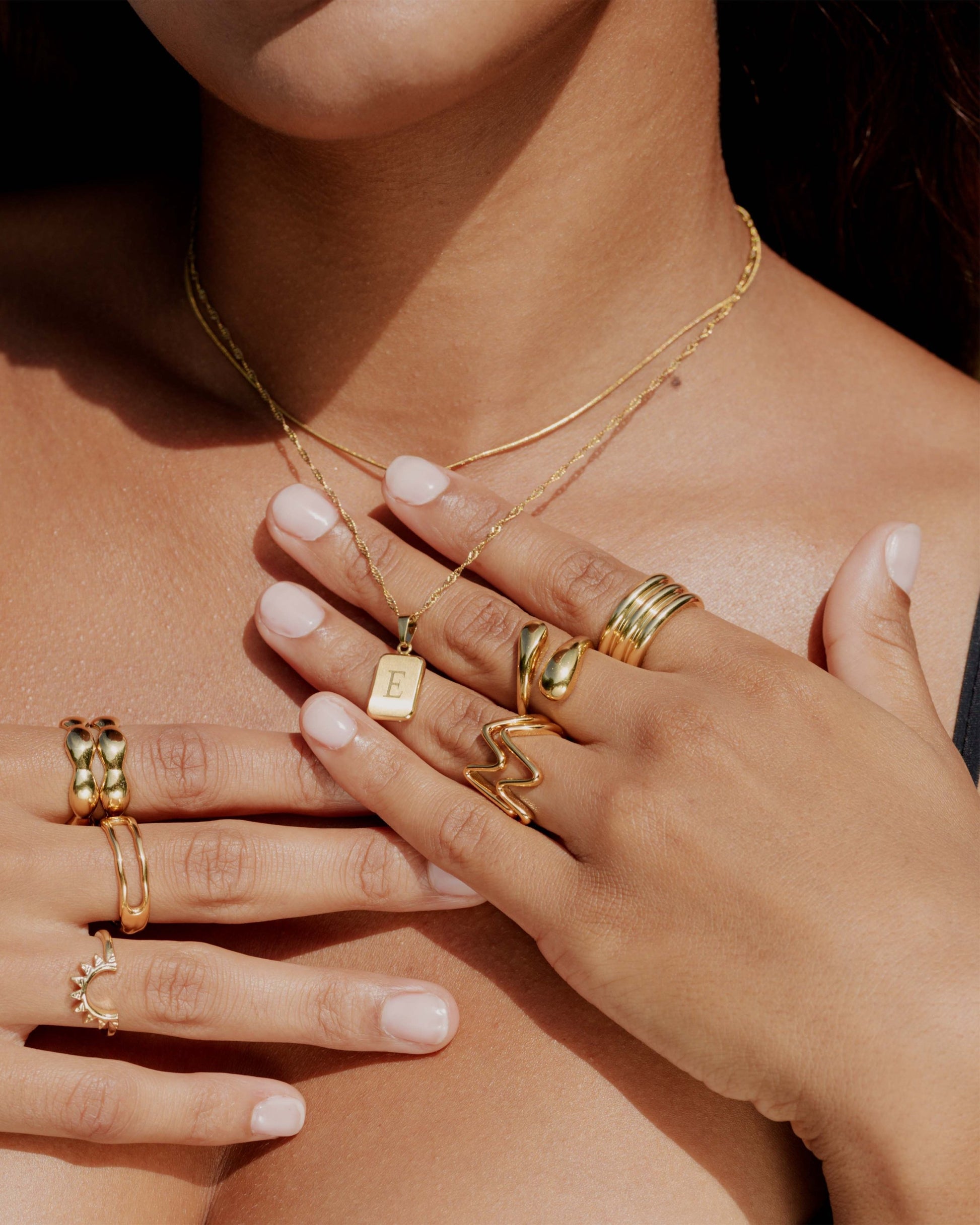 Gentle Embrace Anello Oro