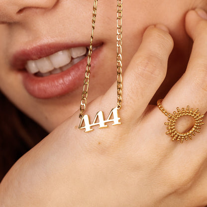Angel Number Collana Oro