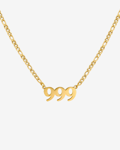 Angel Number Collana Oro