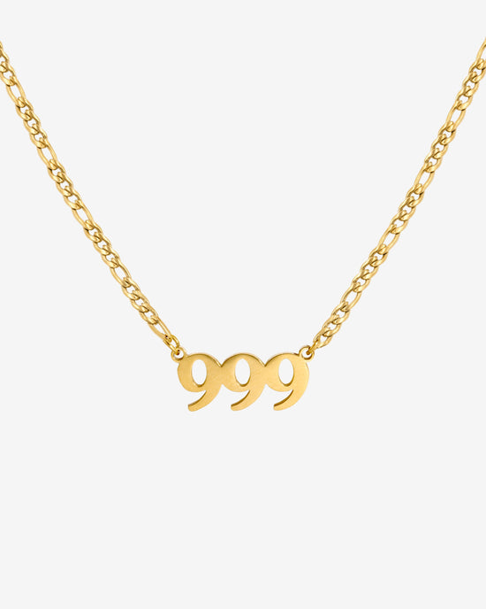 Angel Number Collana Oro