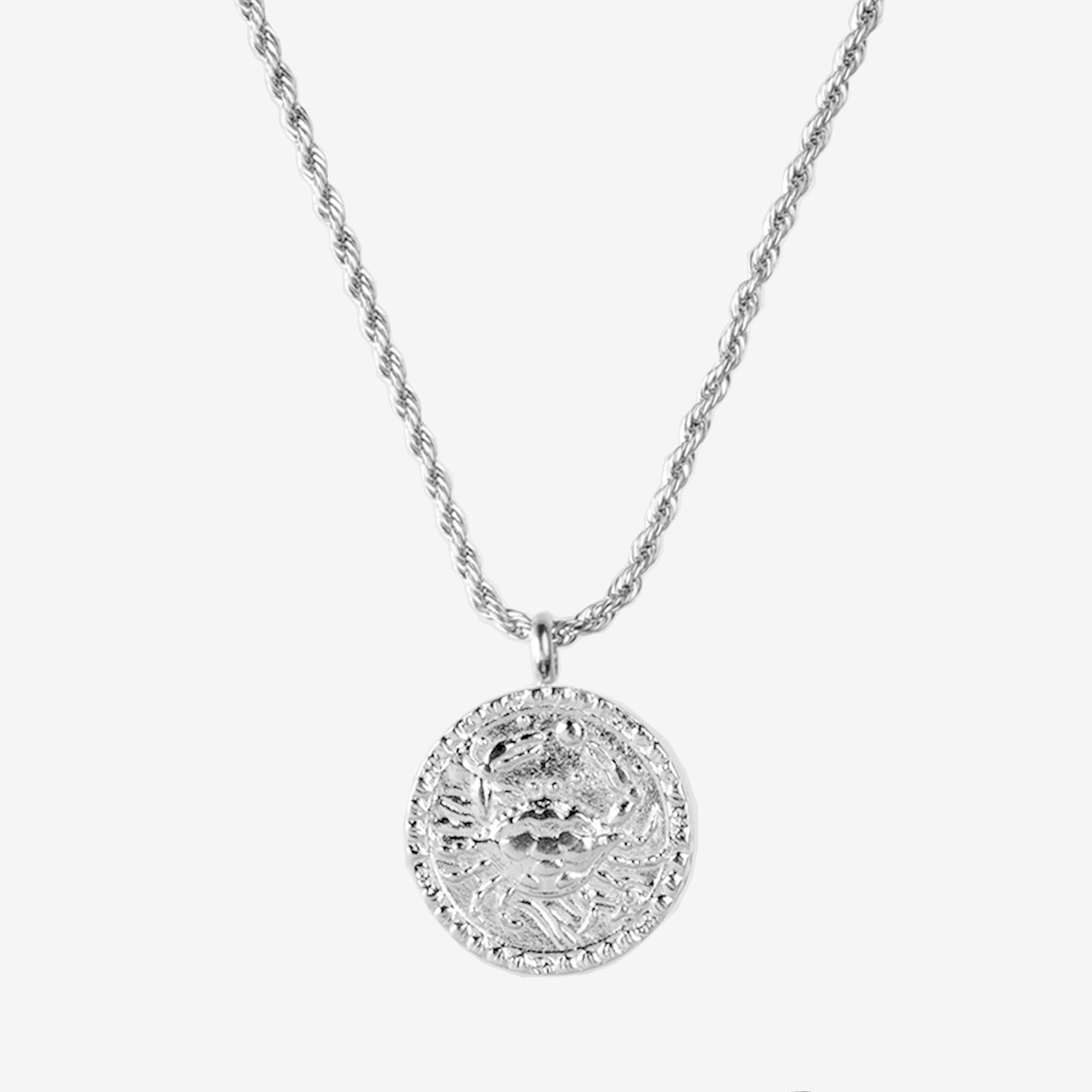 Zodiac Sign Collana Argento