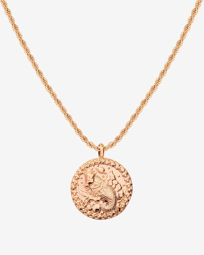 Zodiac Sign Collana Oro Rosa