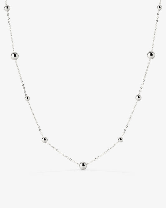 Infinite Beads Collana Argento