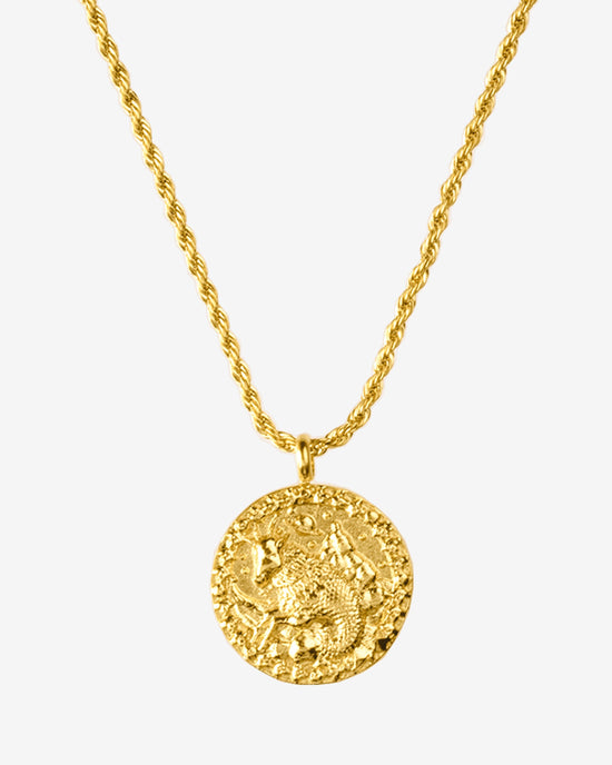 Zodiac Sign Collana Oro