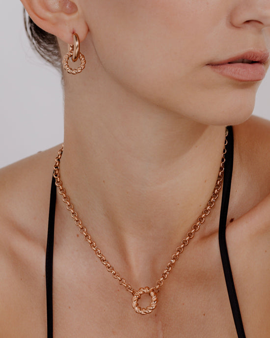 Twisted Donut Bundle Oro Rosa